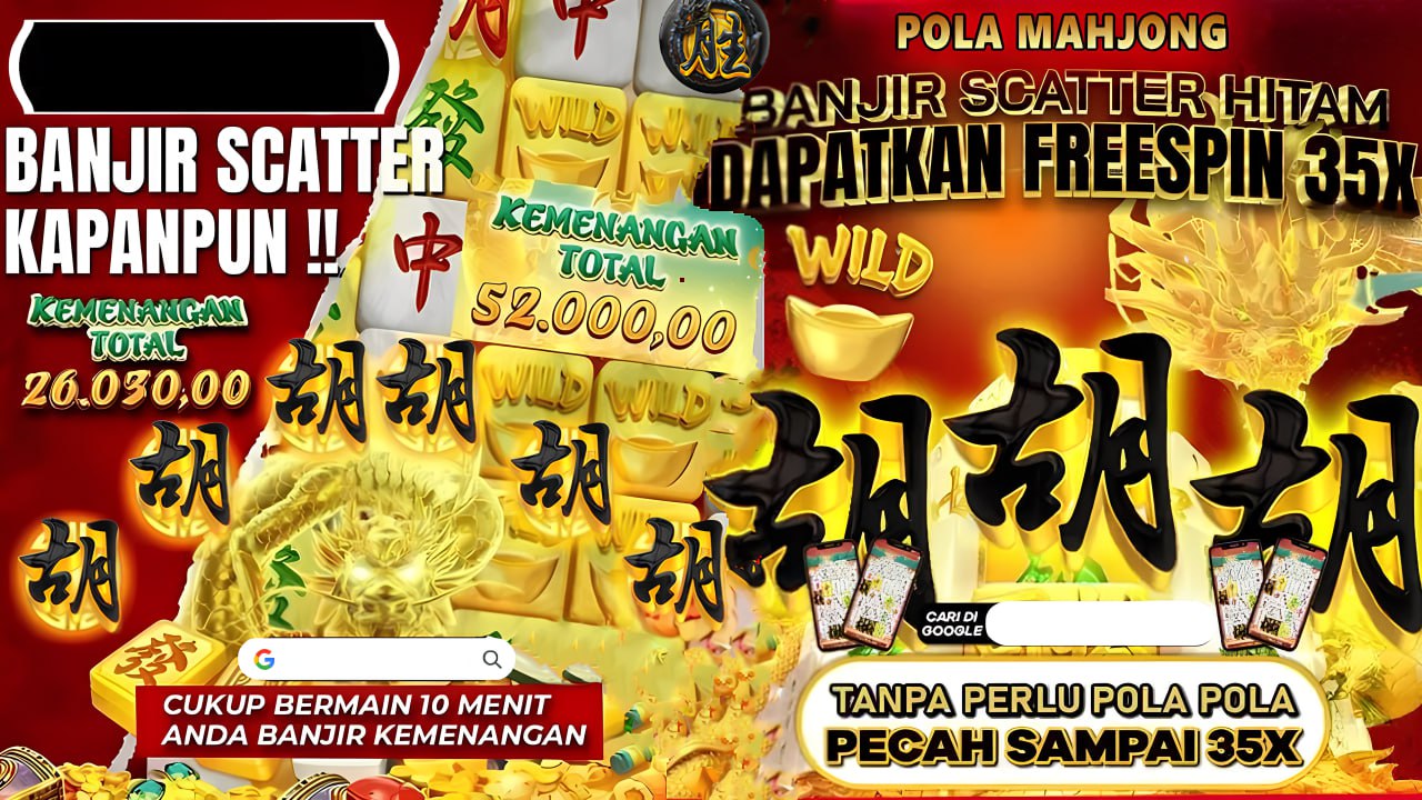 Trik Licik Jackpot Mahjong Ways Lagi Viral: Depo 300 Ribu Tembus Jackpot 35 Juta Dalam Semalam