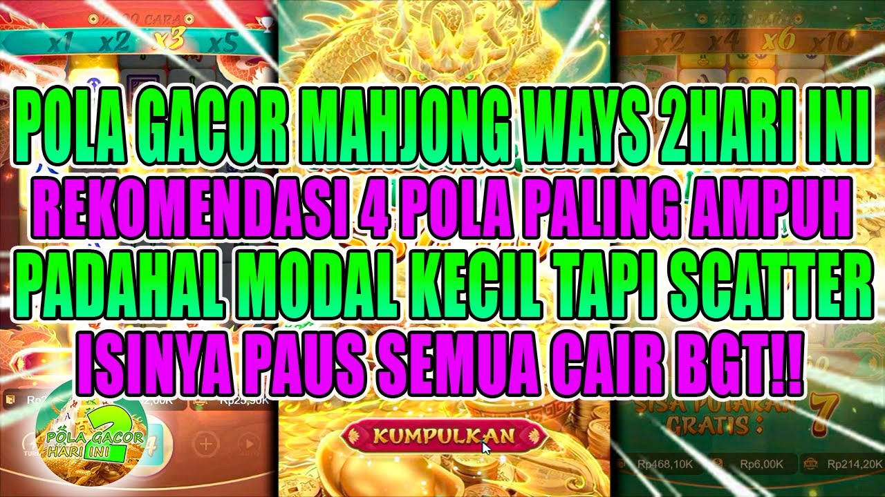 Meta Terbaru Main Mahjong Ways Dari Master Sui: Sapu Bersih Kemenangan Untuk Taruhan Kecil dan Besar